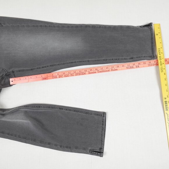 NEW NYDJ Curves 360 Slim Straight Jeans Womens 16 (37x28) Stretch Shape Denim - Picture 13 of 14